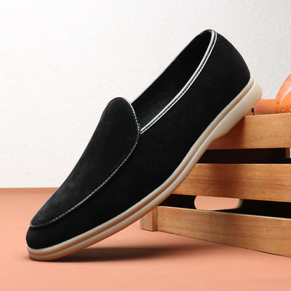 Premium Men's Suede Loafers – Style, Comfort, and Sophistication with Slip-Ons