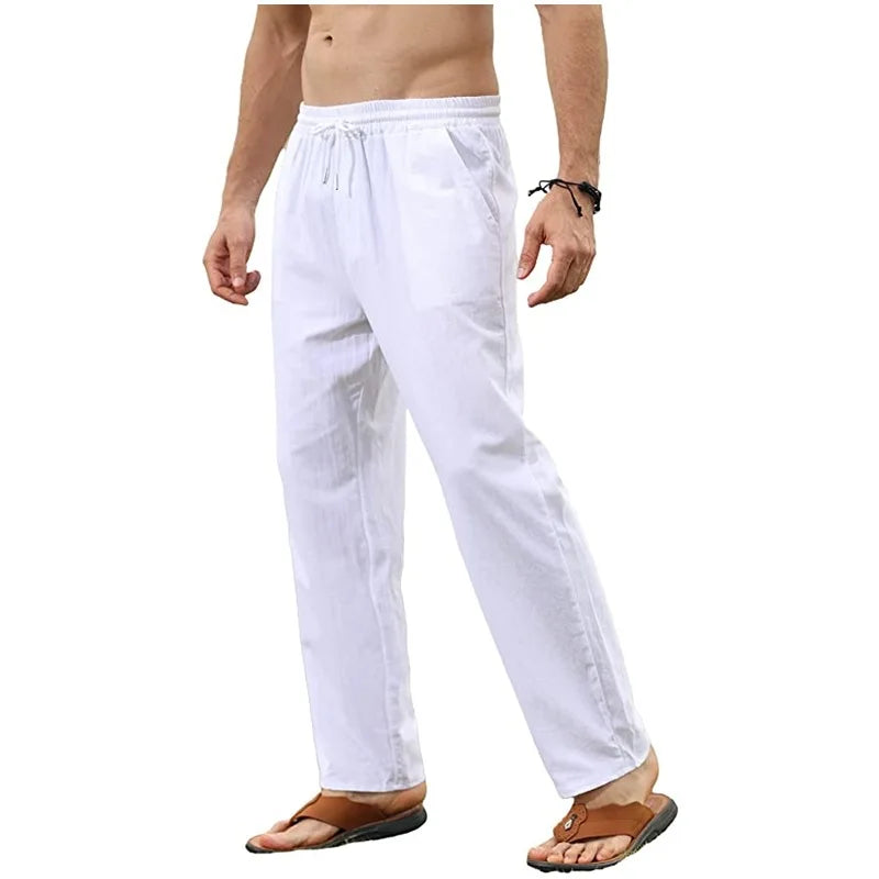 Premium Men's Casual Pants – Cotton and Linen | Comfort, Lightness, and Style for Everyday Life