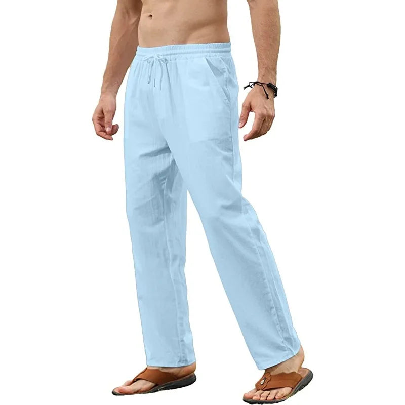 Premium Men's Casual Pants – Cotton and Linen | Comfort, Lightness, and Style for Everyday Life