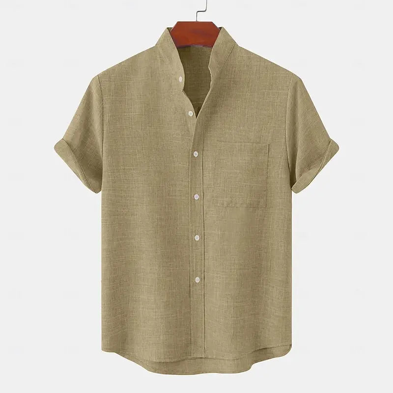 Men's Casual Linen Shirt – Lightweight Style, Natural Feel, and Summer Elegance