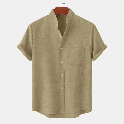 Men's Casual Linen Shirt – Lightweight Style, Natural Feel, and Summer Elegance