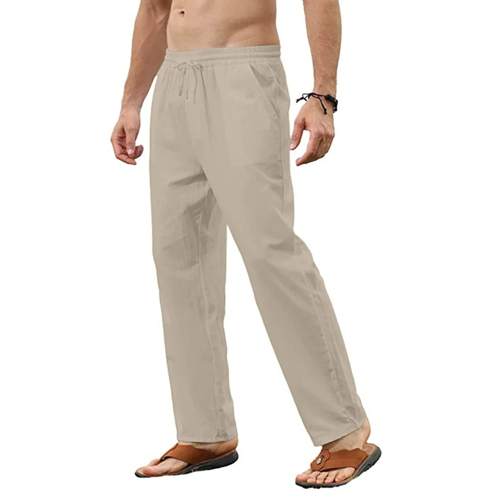Premium Men's Casual Pants – Cotton and Linen | Comfort, Lightness, and Style for Everyday Life