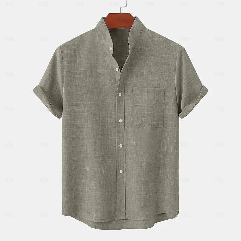 Men's Casual Linen Shirt – Lightweight Style, Natural Feel, and Summer Elegance