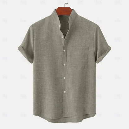 Men's Casual Linen Shirt – Lightweight Style, Natural Feel, and Summer Elegance