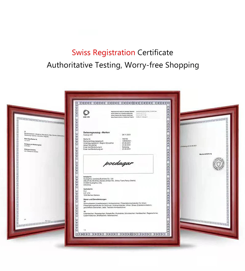 POEDAGAR Luxury Square Men's Watch – Stainless Steel, Waterproof, and Exclusive Design